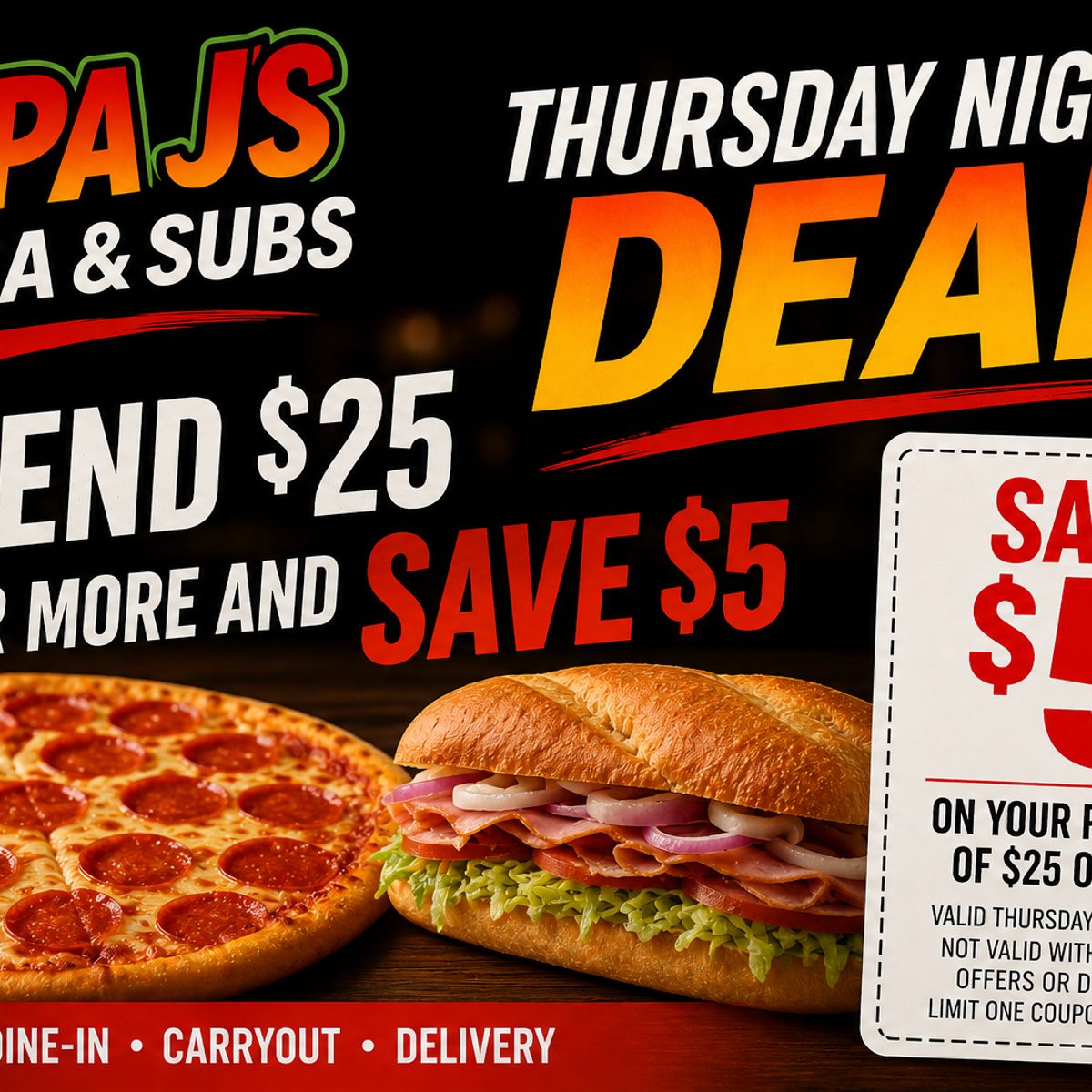 Thursday Deal