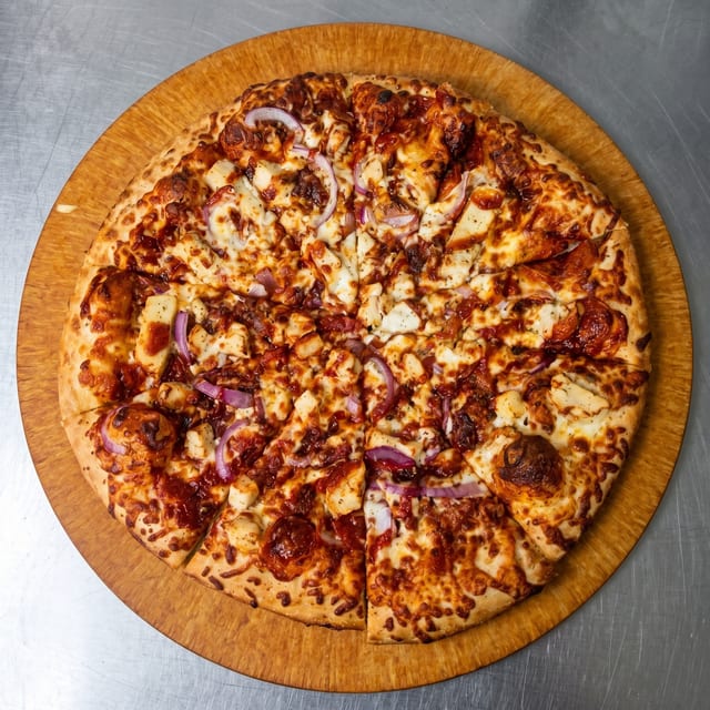 BBQ Chicken Specialty Pizza.