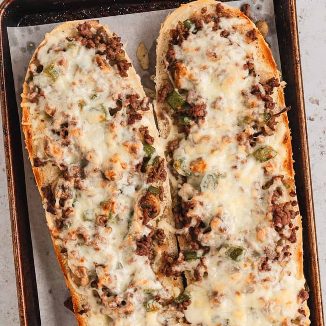 French Bread Pizza.