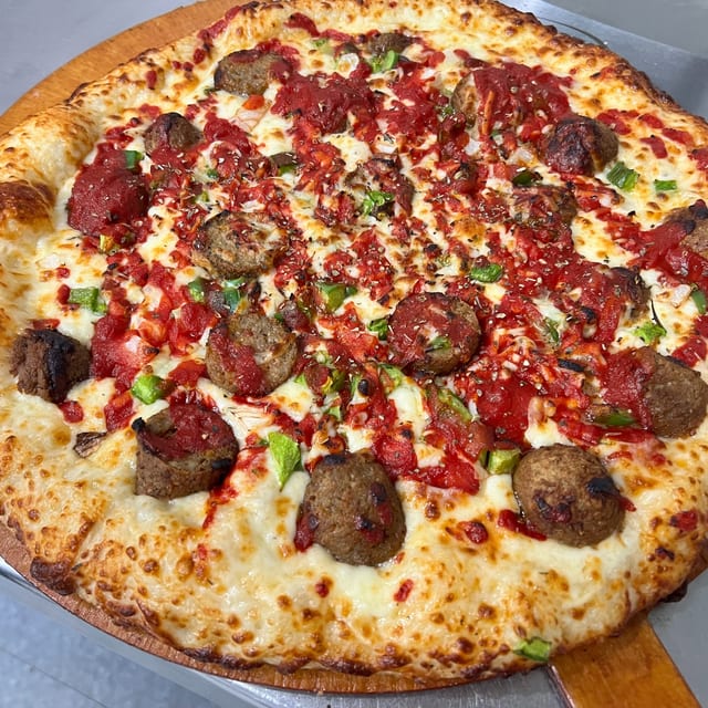 Papa's Meatball Pizza.
