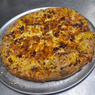 Mac + Cheese Pizza